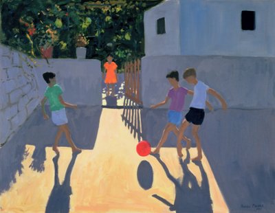 Fußballspieler, Kos, 1993 von Andrew Macara